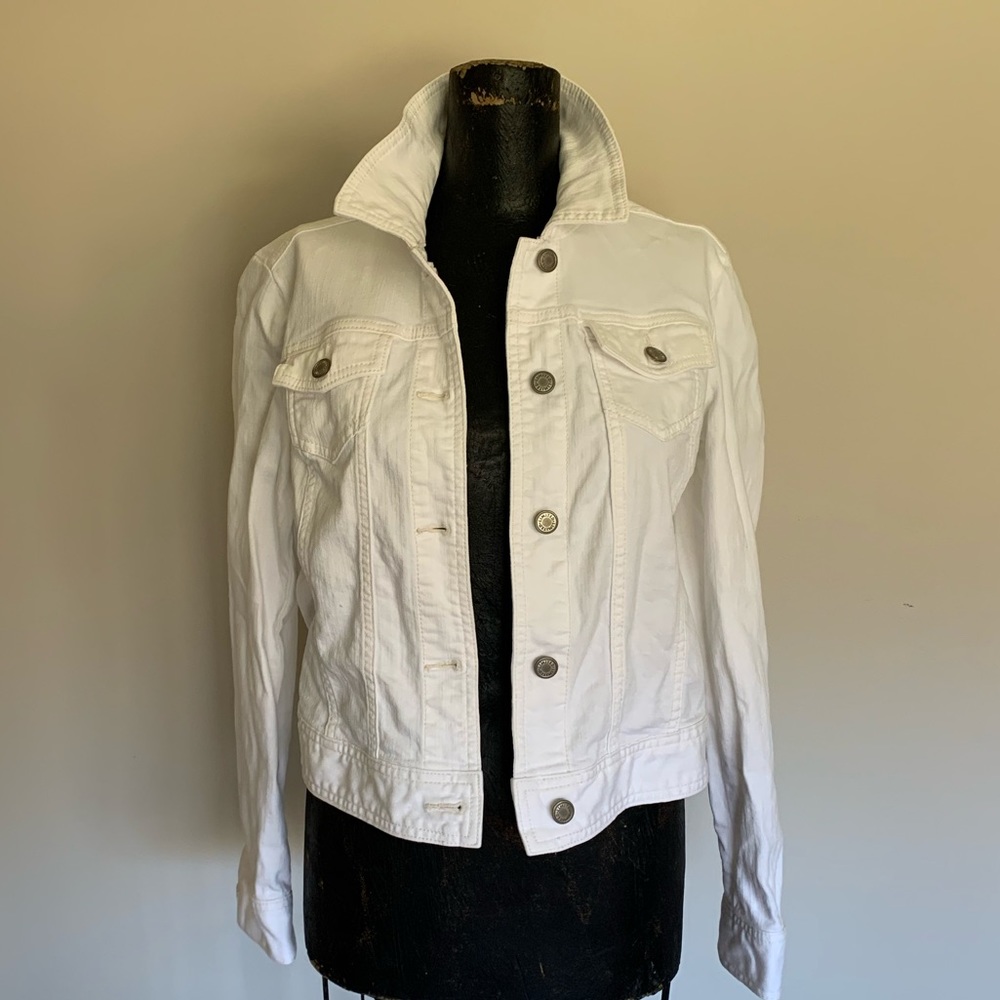 White Jean Jacket